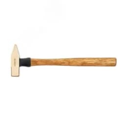 Молоток слесарный 0.2 квадратный боек сплав AlCu искробезопасный с деревянной рукояткой