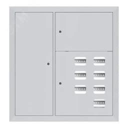Щит этажный 7 кв. слаботочка слева (1000х950х160) Basic EKF