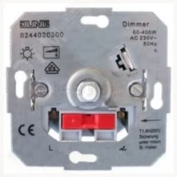 Диммер роторный LED с роторным ВКЛ/ВЫКЛ JUNG