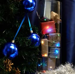 Гирлянда линейная Feron CL575 Роса статичная 5м USB мультиколор прозрачный шнур 48185