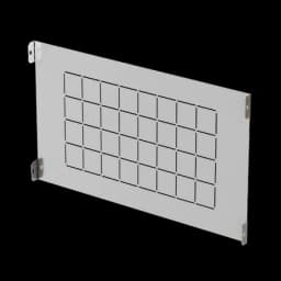 Панель горизонтальная для секционирования Ш600 Г400 мм EKF AleSta