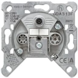 Розетка тв-спутник SAT-TV-FM проходная. Механизм.