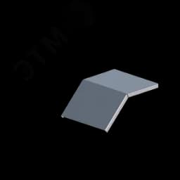 Крышка лотка монтажного углового 45 вниз ЛР45Н.200.15.250.1,5.1