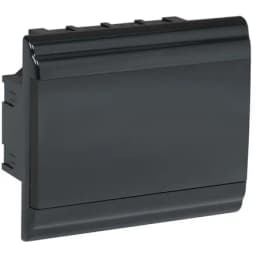 PRIME Корпус пластиковый ЩРВ-П-9 черный IP41 IEK (MKP13-V-01-09-41-K02)