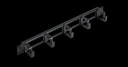 Органайзер NIKOMAX NMC-OK400H-1U-BK-2