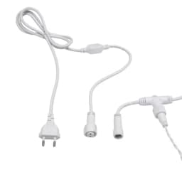 Гирлянда светодиодная Занавес 2х3м 600 LED ТЕПЛЫЙ БЕЛЫЙ белый ПВХ IP65 эффект мерцания 230В соединяется NEONNIGHT нужен шнур 3035001 235366