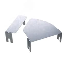 Крышка для угла горизонтального изменяемого угла CPO 0-44 осн.500 цинк-ламельный