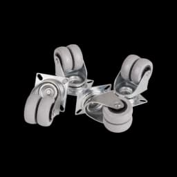 Ролики TLK для шкафов, стоек TRD, уп-ка 4шт TLK-CB4