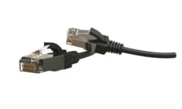 Патч-корд S/FTP Hyperline PC-LPT-SFTP-RJ45-RJ45-C6-1M-LSZH-BK