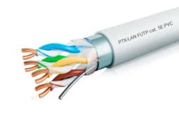 LAN F/UTP 4x2x24AWG кат.5е (305 м) PVC (серый) Пожтехкабель СКС (202-003)
