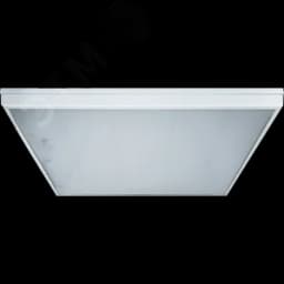 Светильник светодиодный ДВО-36w 588х588х500К 3700Лм призма IP40