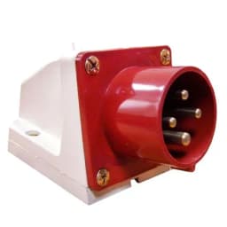 Вилка стационарная 524 3Р+РЕ 32А 380В IP44 EKF