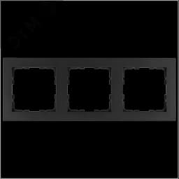 Рамка G-Classic 3-постовая, цвет Антрацит