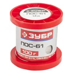 Припой , ПОС 61, проволока, 100г, 1мм