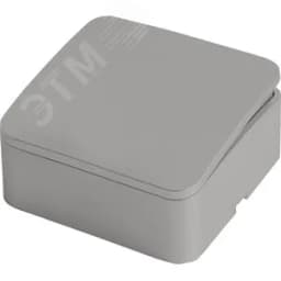 Выключатель 1-клавишный 250В 10А серия София серебро STEKKER FERON