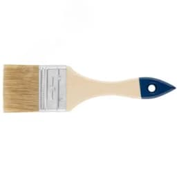 Кисть флейцевая "Лайт", натур. cветлая щетина, деревянная ручка 2" (50 мм)