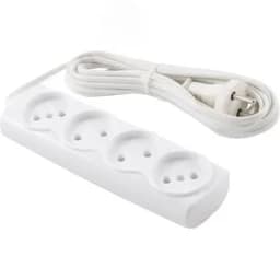 Удлинитель "Премиум" 7м/3роз. (ПВС 2х0,75) черный СКРАП