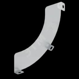 Перегородка SEP для угла CS90 H100, в комплекте с крепежными элементами и необходимыми для монтажа, г/о