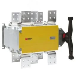 Рубильник-переключатель 2000A 3P c рукояткой управления для прямой установки PowerSwitch EKF