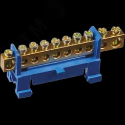 Шина нулевая на DIN-изоляторе тип Стойка NBB-M69-10P/B