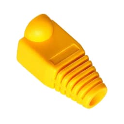 Колпачок изолирующий для разъемов RJ-45 Hyperline BOOT-YL-10 (Желтый)