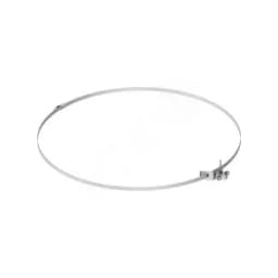 Держатель изолированного токоотвода, с хомутным креплением