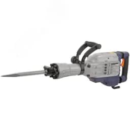 Молоток отбойный электрический 1700 Вт, 1900 уд/мин, 60 Дж, 30 мм HEX, 14 кг, резиновый кабель, дополнительные щетки, кейс FIT