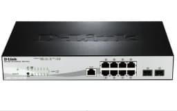 Управляемый 10-ти портовый коммутатор с 8 PoE портами DGS-1210-10P/ME/A1A D-Link