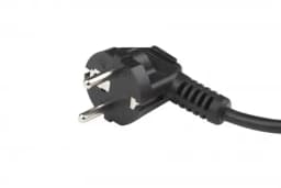 Кабель питания компьютера Hyperline PWC-IEC13-SHM-3.0-BK (Schuko+C13) (3x1.0)