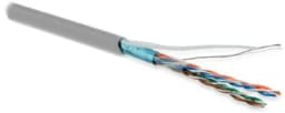 Кабель витая пара Hyperline FUTP4-C5E-P26-IN-LSZH-GY-100 (100 м)