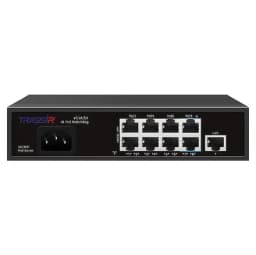 9 портовый неуправляемый коммутатор (8 PoE) TR-NS1109-120-8PoE Trassir