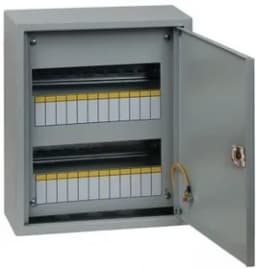 Щит нав. EKF ЩРН-24 (з) пласт. замок 350х300х120 (mb21-24n)