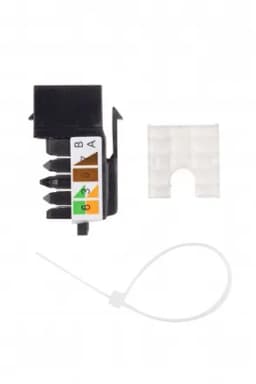 Вставка Keystone Jack RJ-45 WRline WR-KJ-RJ45-C5E-90-SW-BK