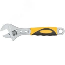 Ключ разводной Классик, шкала, увеличенный захват, прорезиненная ручка 200 мм, 28 мм