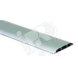 Connect Кабель-канал напольный (основа с крышкой 3 секции) 130x18мм алюминий