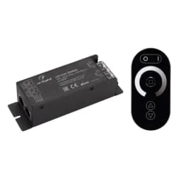 Диммер Arlight ARL3022OVALDIM Black 1224V 1x25A ПДУ RF IP20 Металл 027150