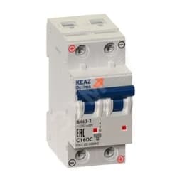 Выключатель автоматический двухполюсный 32А C 10кА DC OptiDin BM63-2C32-DC-ОМ4-РЕГ