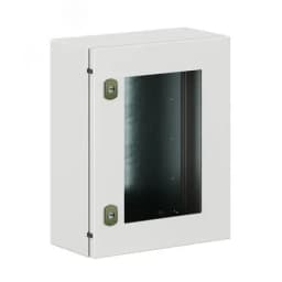 Корпус навесной уличный ST Outdoor с М/П с прозрачной дверью ВxШxГ 500x400x200 мм, IP66