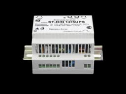 Блок питания стабилизированный ST-DIN 12/5UPS на DIN-рейке с функцией подключения АКБ 12В