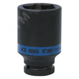 Головка торцевая ударная глубокая шестигранная 3/4", 43 мм