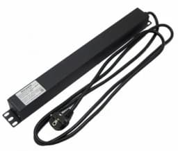 Блок розеток для 19" шкафов Hyperline SHE19-3SH-3IEC-2.5EU