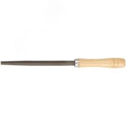 Напильник, деревянная ручка, трехгранный 150 мм