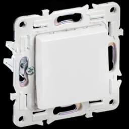 SKANDY Выключатель 1-клавишный проходной 10А SK-V02W арктический белый IEK