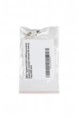 Вставка формата Keystone Jack с проходным адаптером RCA (желтый) Hyperline KJ1-RCA/YL-D-WH
