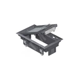 Лючок GES2U (универсальный) 3xModul45 (полиамид,черный) OBO Bettermann