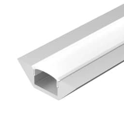 Профиль с экраном Arlight ALUCORNER2000 ANOD FROST Алюминий 014900