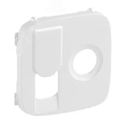 Valena ALLURE Лицевая панель розетки TV-RJ45 Жемчуг Legrand Euro