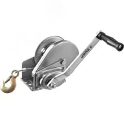 Лебедка ручная барабанная "Профессионал", подъемная, тросовая, 0,5т, 8м