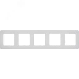 Рамка 5 постов INSPIRIA белая Legrand