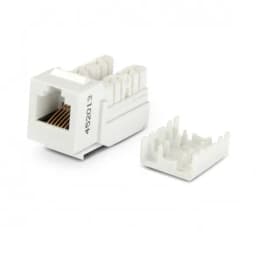 Вставка Keystone Jack Hyperline KJNE-6P6C-C2-90-WH